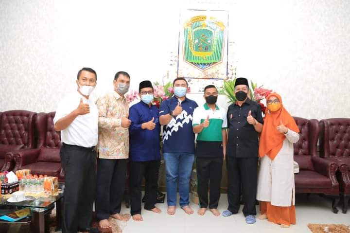Anggota DPR-RI Kunjungi Rumah Dinas Bupati Labura