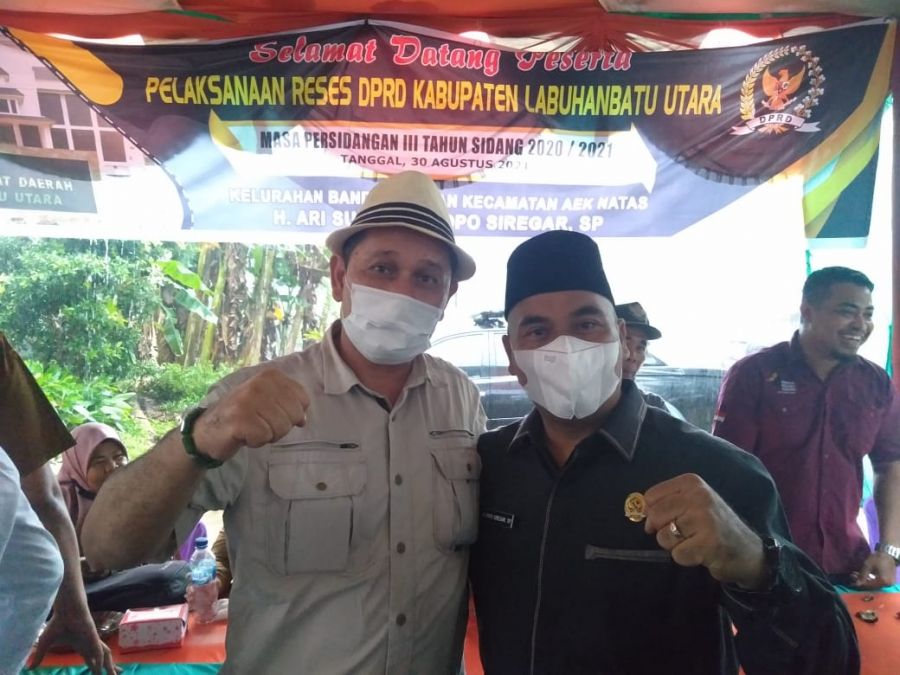 Askep PT Socfindo Hadiri Reses Ketua Fraksi Golkar DPRD Labura