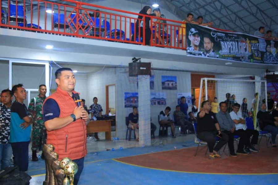Berjalan Sukses, Bupati Hendriyanto Apresiasi Bapera Cup I Futsal Competition Tahun 2023