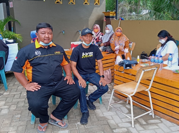 BKM Musholla Al-Ikhlas berkolaborasi Dengan Trail Hebat Gelar Vaksinasi