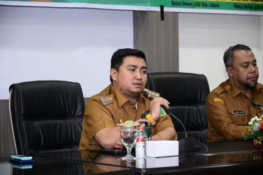 Buka Pelatihan, Bupati Ingin Lasqi Labura Berprestasi 