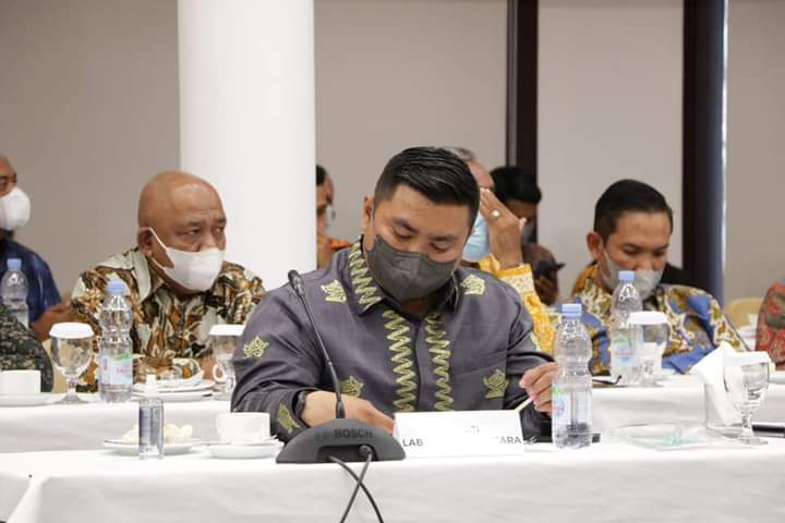 Bupati dan Wakil Bupati Hadiri High Level Meeting Tim Pengendali Inflasi Daerah