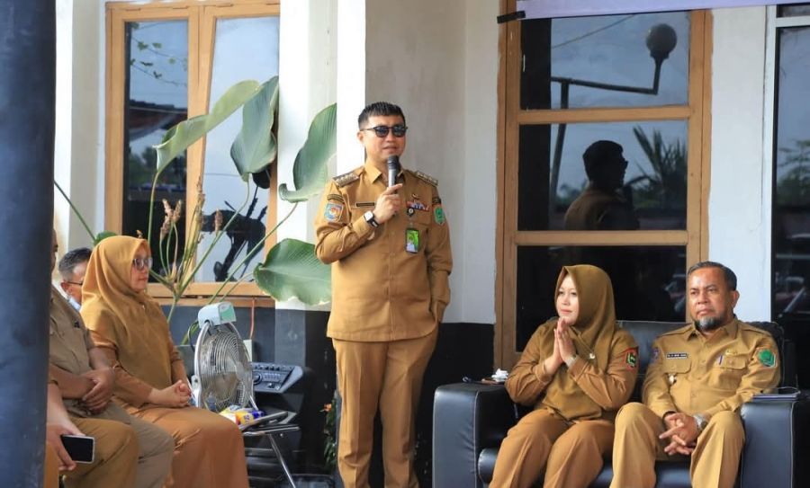 Bupati Dorong Swasembada Pangan, Alokasikan 139 Unit Alsintan untuk Petani Labura.