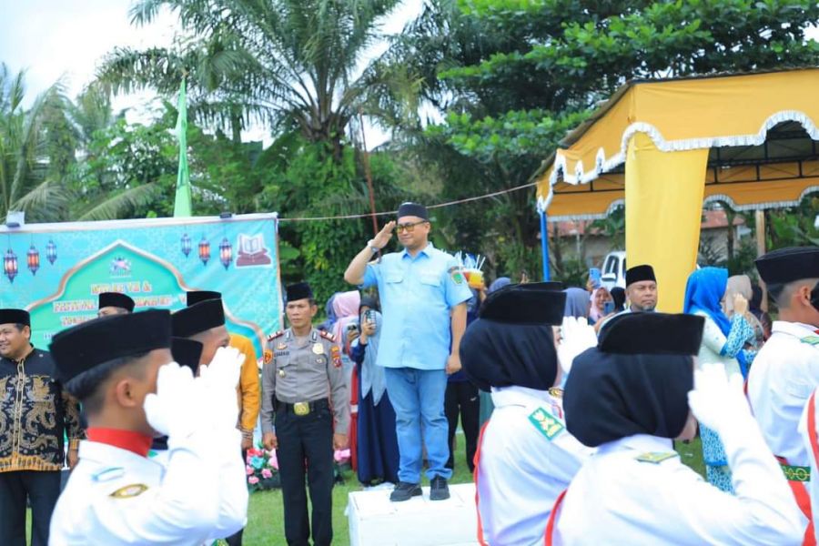 Bupati Hendri Yanto buka Secara Resmi MTQ Ke-VII dan FSQ Ke-VI tingkat Kecamatan Marbau