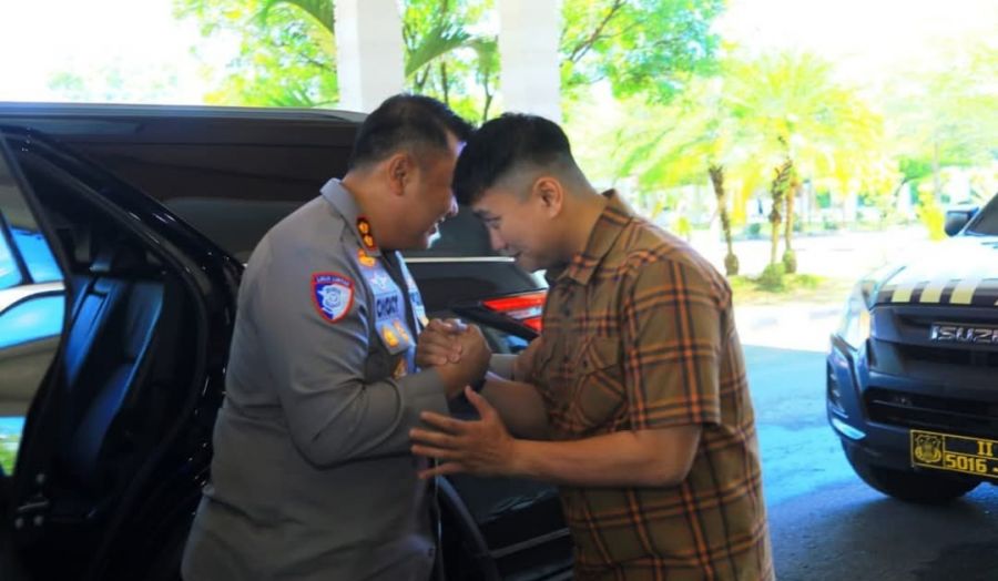 Bupati Hendri Yanto Sitorus Sambut Hangat Kunjungan Kapolres Labuhanbatu
