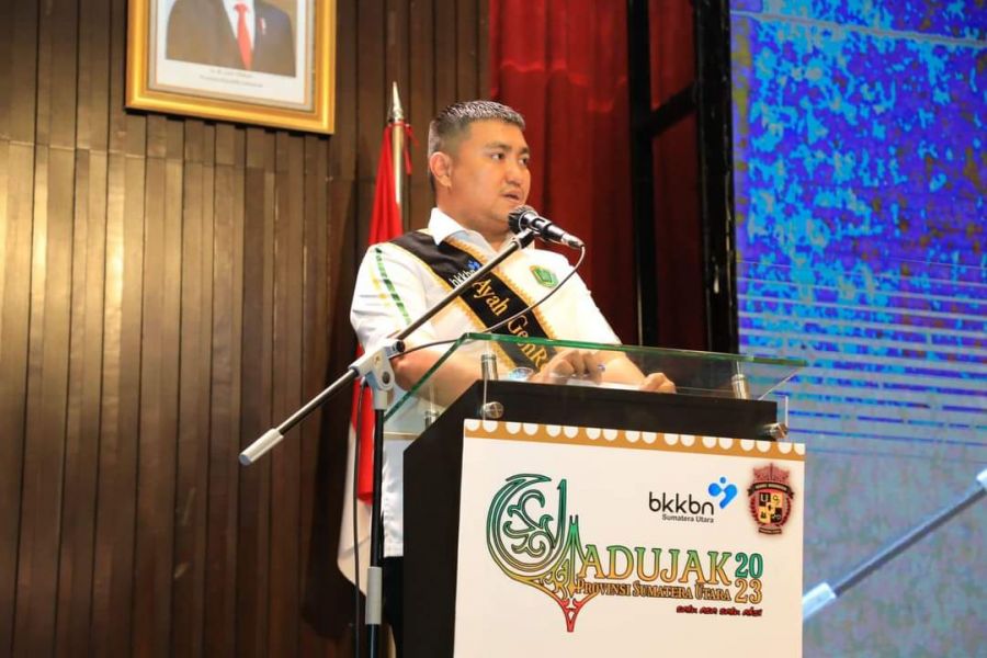 Bupati Hendriyanto Hadiri Final Apresiasi Duta dan Jambore Ajang Kreativitas GenRe Sumut