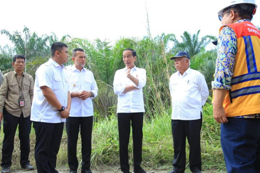 Bupati Hendriyanto Sambut Hangat Kedatangan Presiden Jokowi Ke Labura