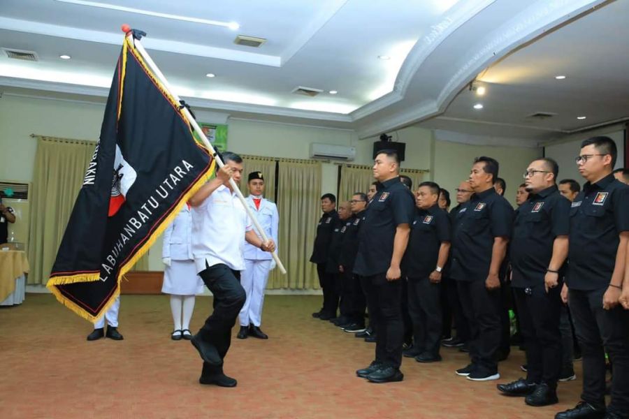 Bupati Hendriyanto Sitorus Dilantik Sebagai Ketua Umum Perbakin Labura Masa Bhakti 2023-2027