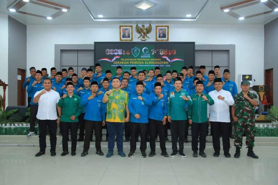 Bupati Hendriyanto Sitorus Hadiri Pelantikan Pimpinan Daerah GPA Labura 