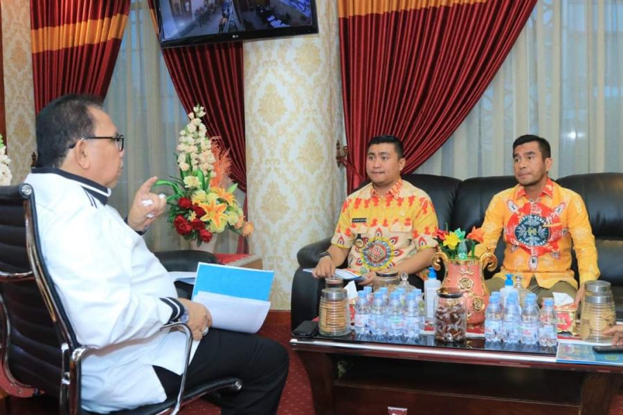 Bupati Hendriyanto Lakukan Audensi Kepada Ketua DPRD Sumut Terkait Dukungan Usulan Fungsi Jalan
