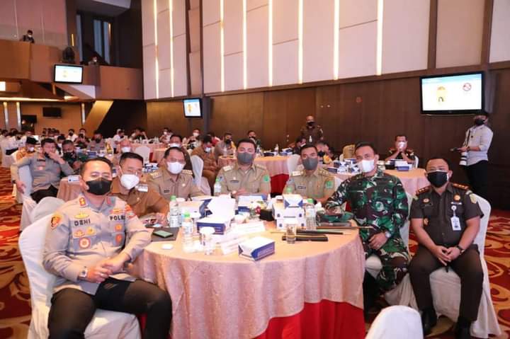 Bupati HYS dan Wabup HST Hadiri Rapat koordinasi se-Sumatera Utara