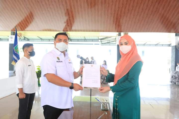 Bupati Kukuhkan Bunda Literasi Kabupaten Labuhanbatu Utara