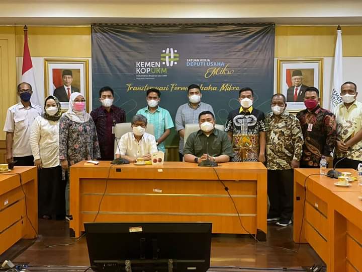 Bupati Kunjungi KemenKop-UKM, Deputi Langsung Tambah 1700 Penerima BPUM