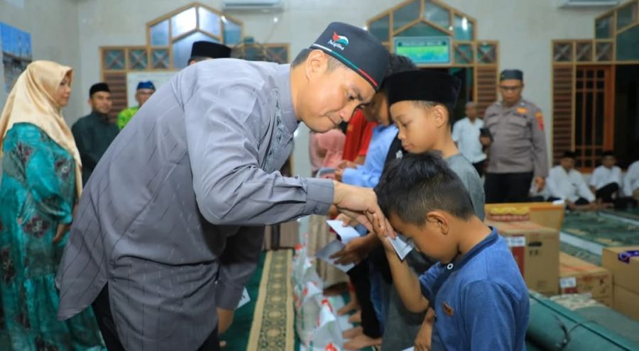 Bupati Labura Beserta Jajarannya Laksanakan Kegiatan Safari Ramdhan Di Desa Pulo Bargot