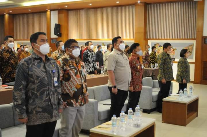 Bupati Labura Dan Kadis Perhubungan Hadiri Rapat Koordinasi PTDI Di Yogyakarta