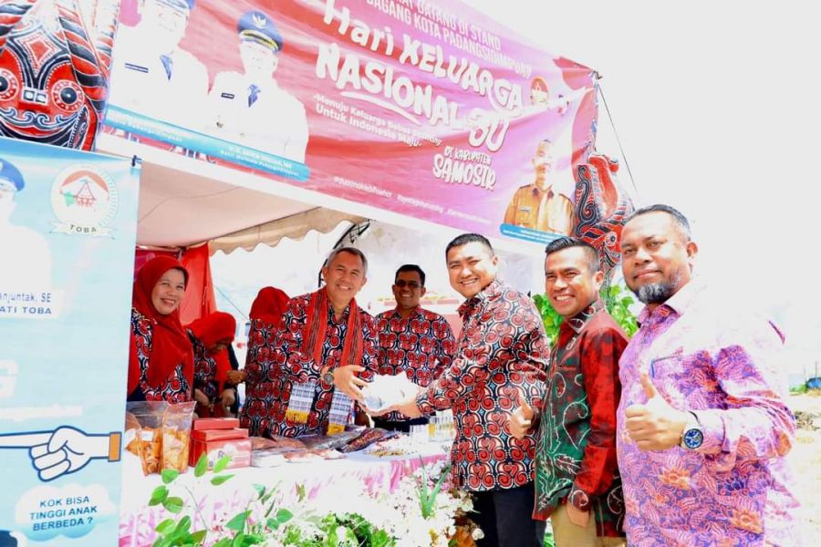 Bupati Labura Hendriyanto Hadiri Harganas Tingkat Provsu 2023
