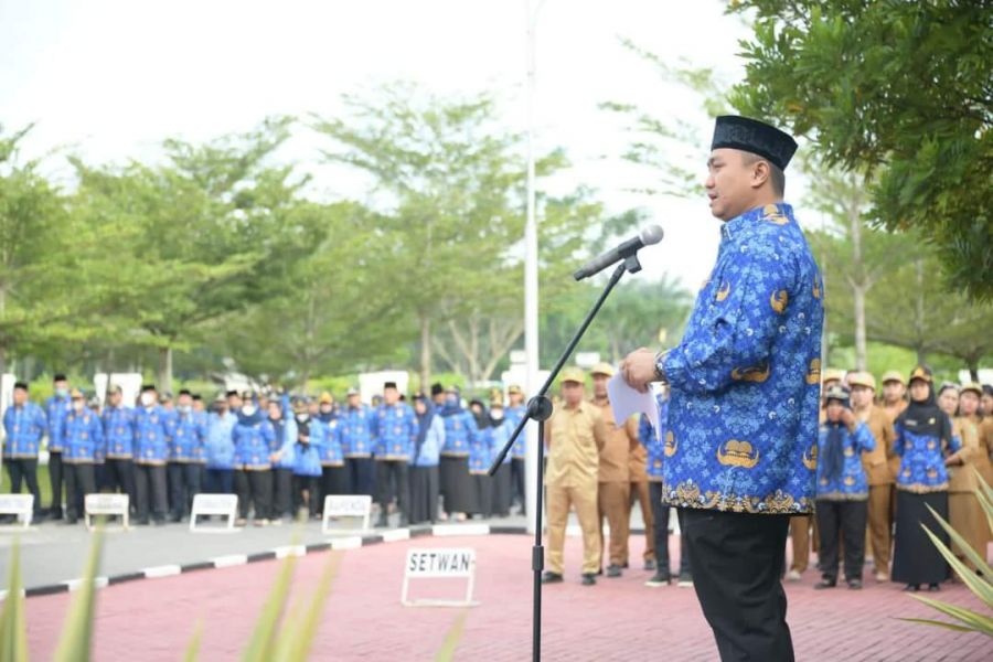 Bupati Labura Hendriyanto Ingatkan ASN Tingkatkan Pelayanan Publik