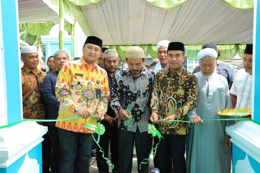 Bupati Labura Hendriyanto Sitorus Hadiri Peresmian Masjid Baiturrahman Desa Bangun Rejo