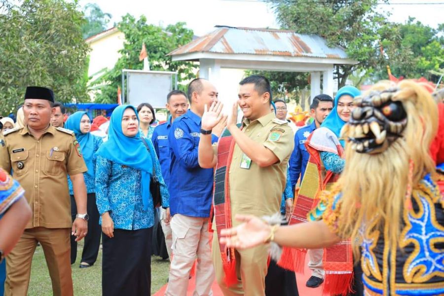 Bupati Labura Hendriyanto Sitorus Sambut Tim Evaluasi PKK Provinsi Sumatera Utara