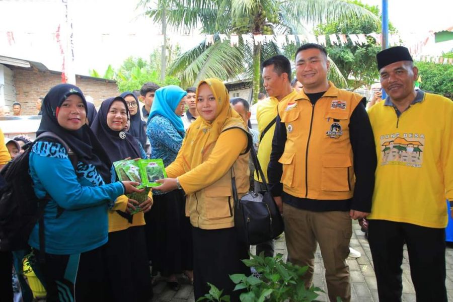Bupati Labura Laksanakan Bung Desa ke-13 di Desa Kuala Beringin 