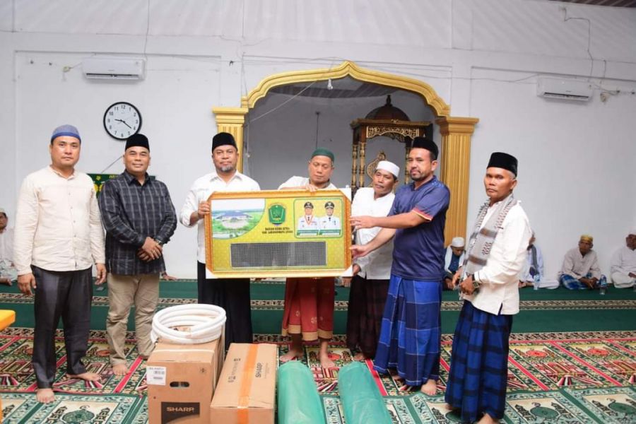 Bupati Labura Laksanakan Safari Ramadhan di Desa Terang Bulan