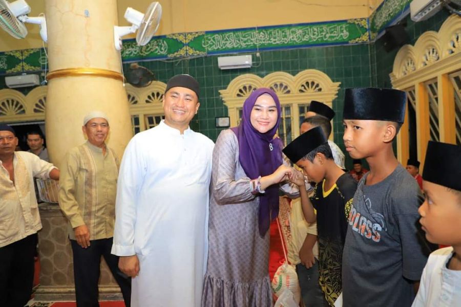 Bupati Labura Laksanakan Safari Ramadhan di Masjid Nurul Iman Damuli Pekan 