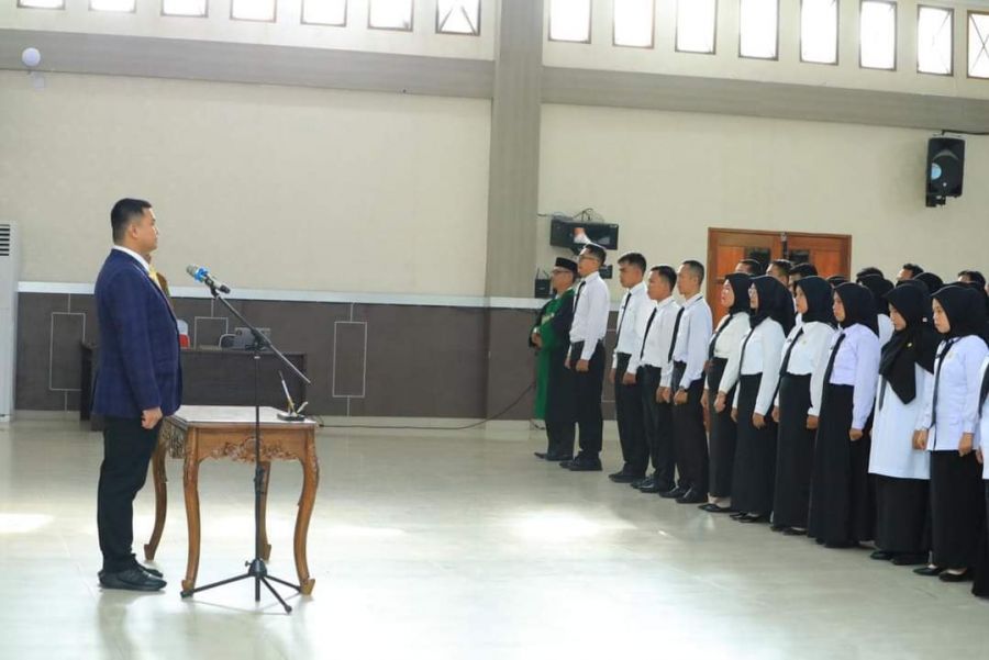 Bupati Lantik 97 Guru dan 4 Teknis P3K Formasi 2022