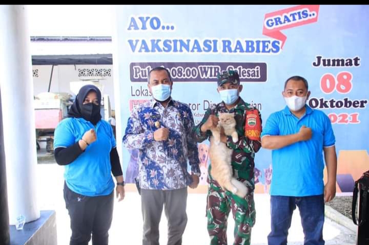 Sudarija Gelar acara Vaksinasi dihari Rabies se-Dunia