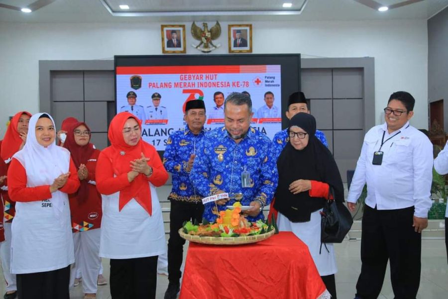 Gebyar HUT PMI ke 78, Bupati : Momentum Ini Hendaknya Dapat Diambil Menjadi Refleksi kita Bersama