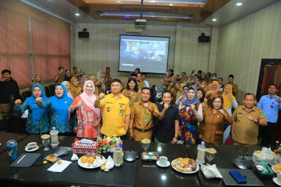 Hadiri Acara Diseminasi Kasus Audit Stunting Tahap II, Bupati Yakin di 2024 Labura Akan Zero Stuntin