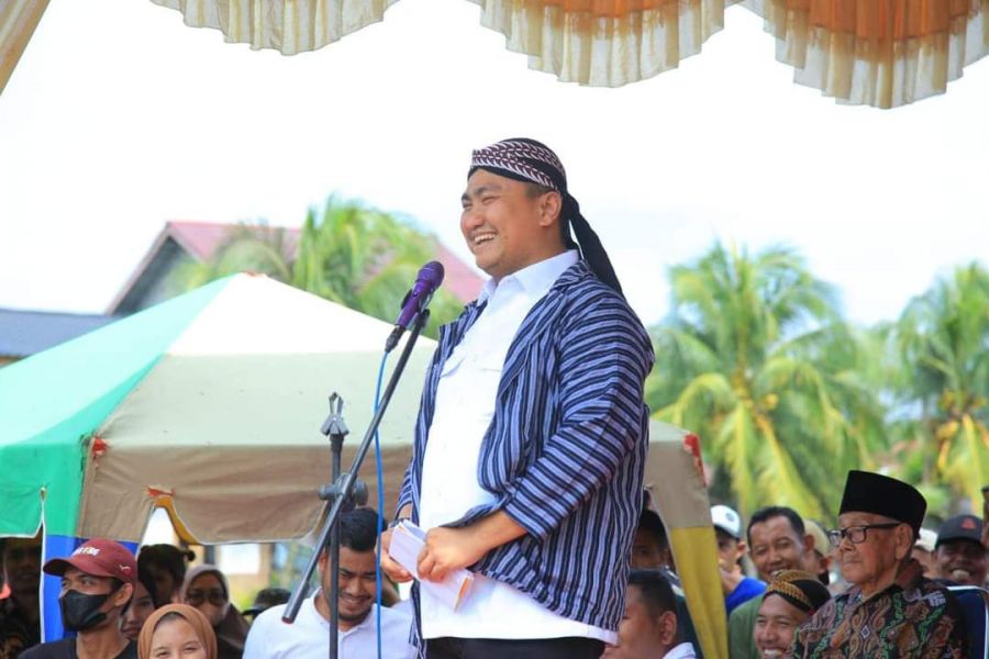Hadiri Kirab Gunungan Berkah Bumi, Bupati HYS Apresiasi Desa Sonomartani Masih Lestarikan Budaya 