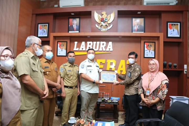 Hendriyanto Sitorus Jamu Kepala KPPN di Kantor Bupati Labura