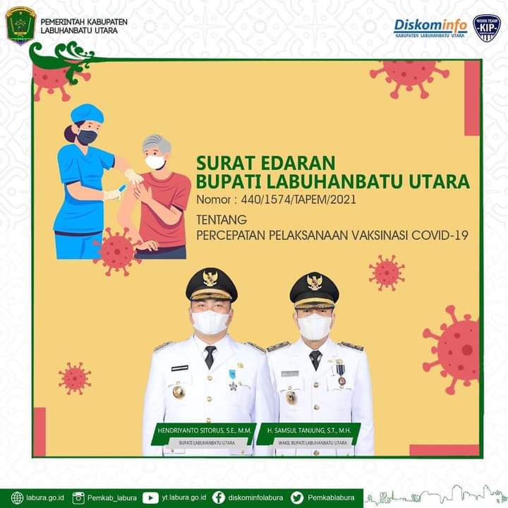 Himbauan Vaksinasi Kepada Masyarakat Labura