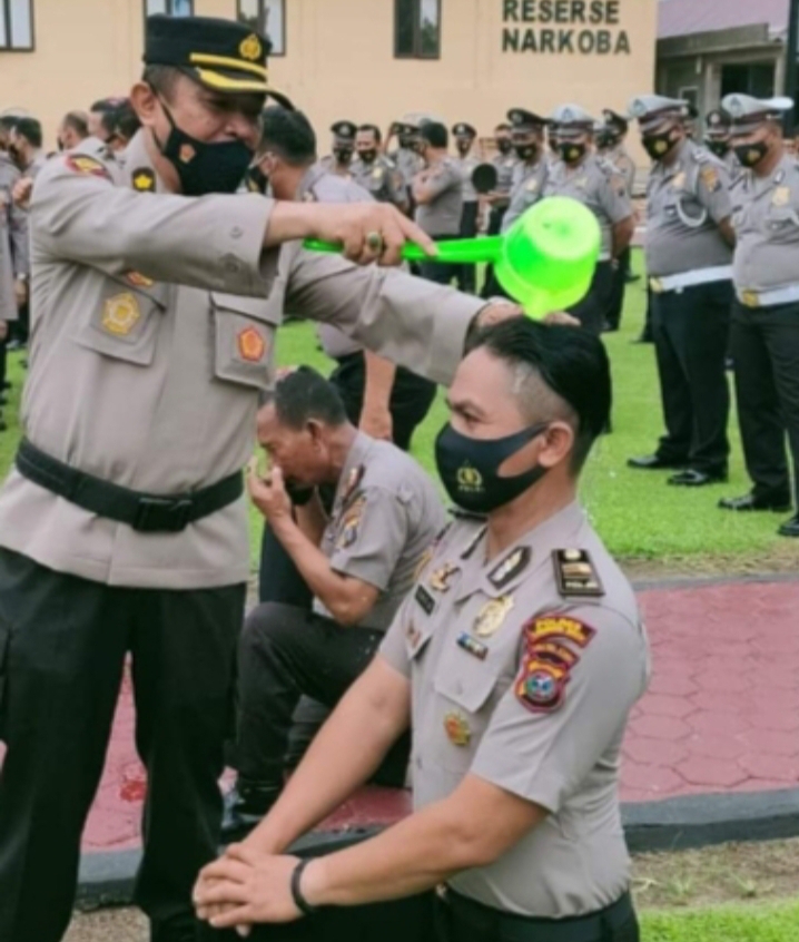 IPTU Eko Sanjaya, 1 Dari 105 Personil Polres Labuhanbatu Meraih Kenaikan Pangkat