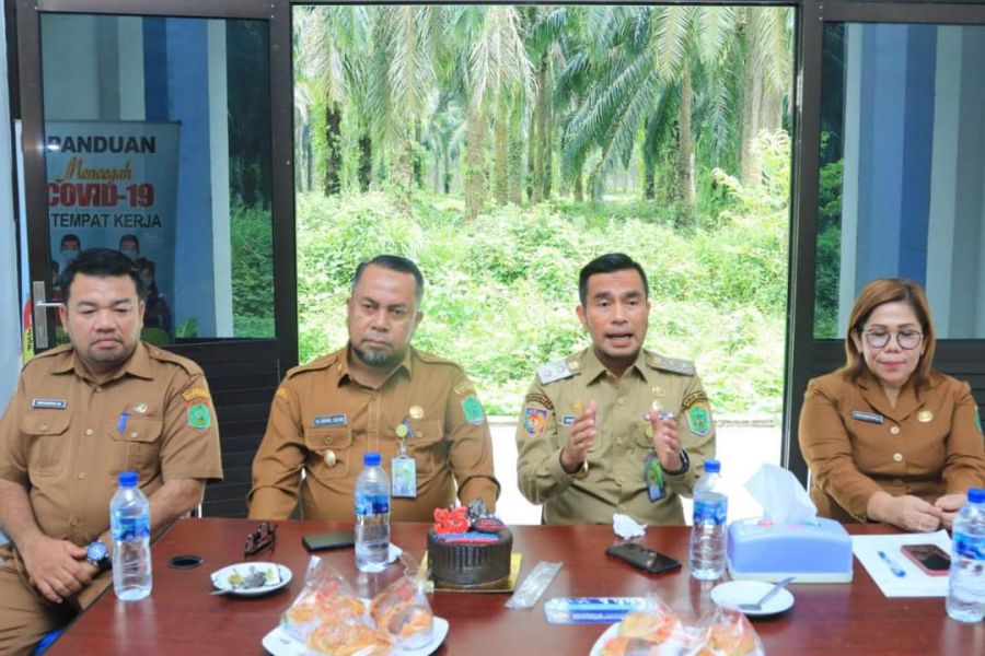 Kadis Erni Napitulu Apresiasi Kunker Wabup Samsul ke Dinas PPKB Labura