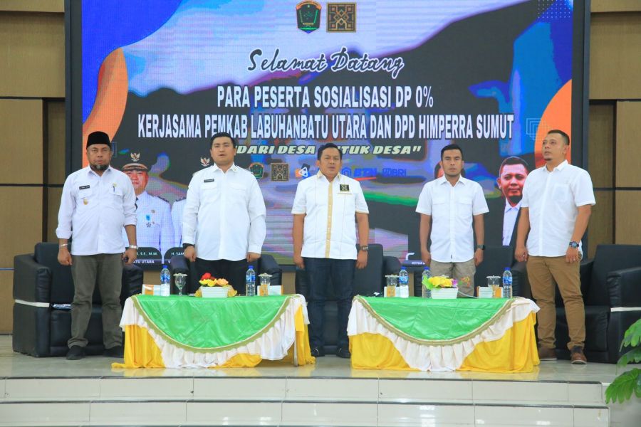 Kado Spesial HUT Labura ke 14. Bupati Gagas Program Seribu Rumah Tanpa DP Tersebar Disetiap Desa