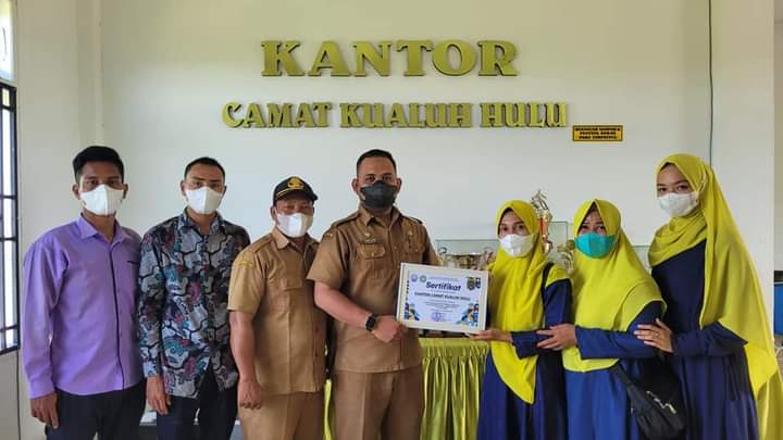 Kecamatan Kualuh Hulu Terima kunjungan SD 01 Muhammadiyah