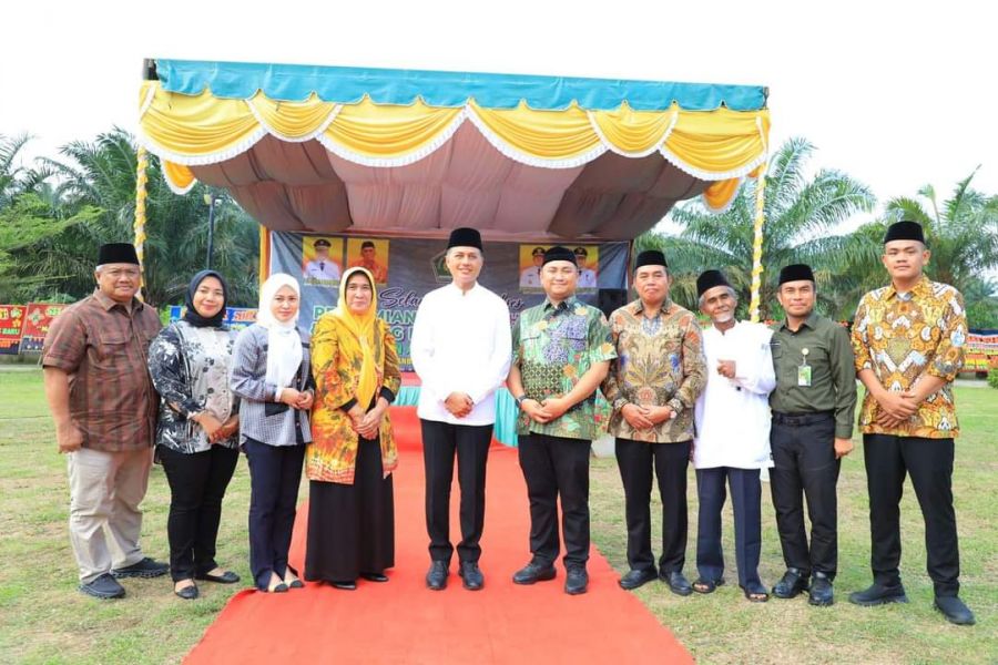 Kunjungan ke 2, Bupati Hendriyanto Sambut Hangat Wagubsu Musa Rajekshah