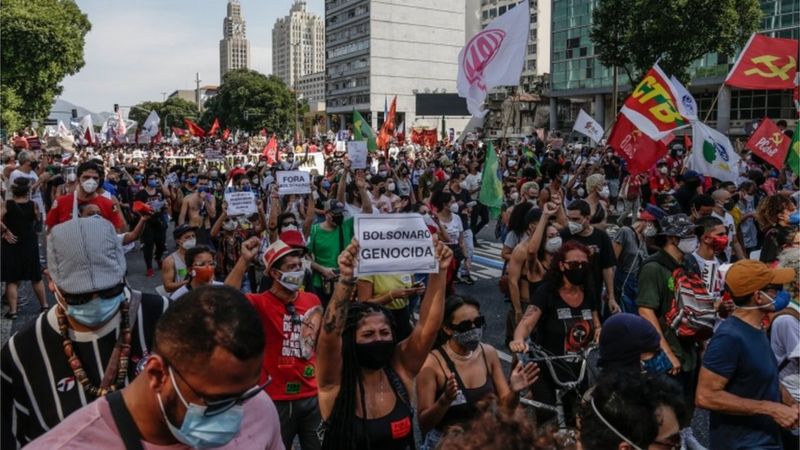 Masyarakat Brazil Tuntut Pemakzulan Presiden