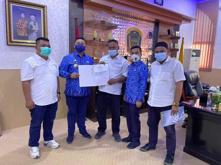 Organda Labura Audensi dengan Bupati