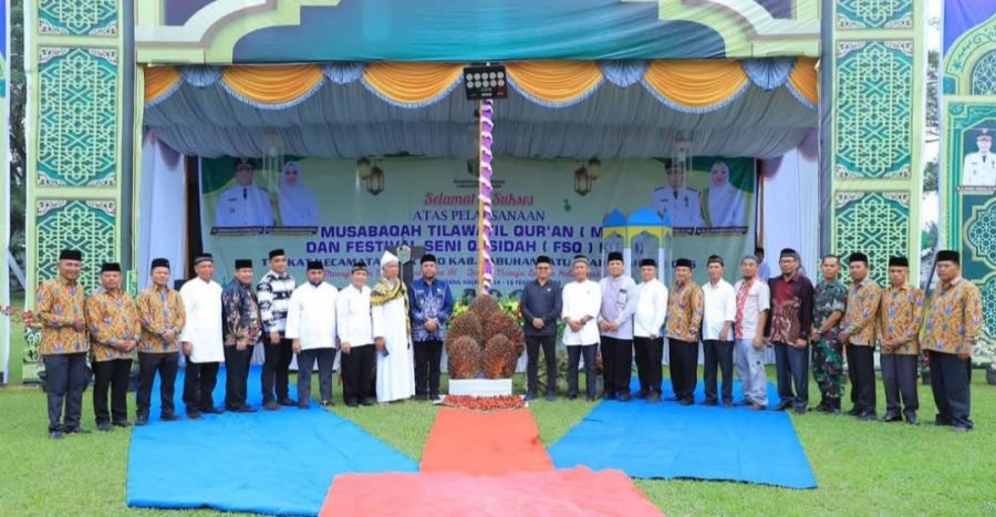 Pemkab Labura Buka Secara Resmi MTQ dan FSQ Kecamatan Aek Kuo