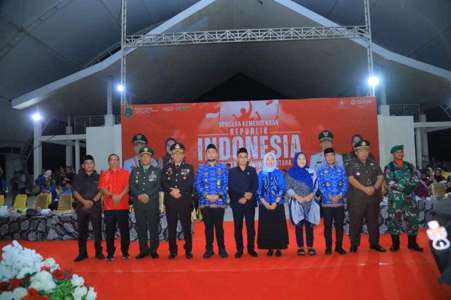 Pemkab Labura Gelar Malam Taptu dan Pawai Obor