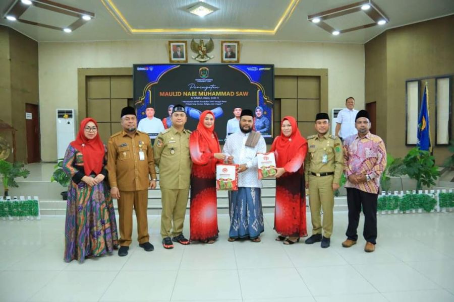 Peringatan Maulid, Bupati HYS Ajak ASN dan Non ASN  Menjadi Suri Tauladan  Kehidupan Sehari-Hari