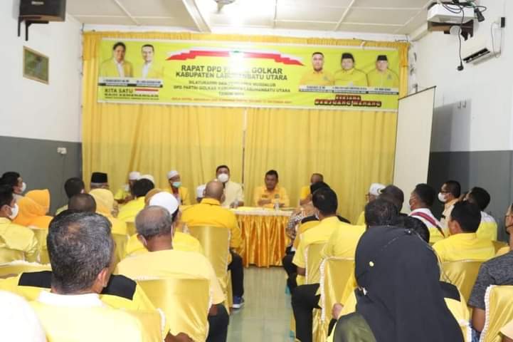 Plt Ketua Golkar Labura Hendriyanto buka Rapat Pleno Persiapan Musdalub