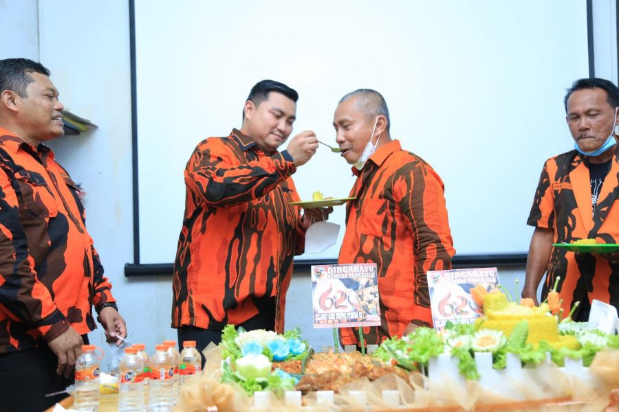 Sederhana Penuh Makna, HUT PP ditandai Suap Kue Tumpeng