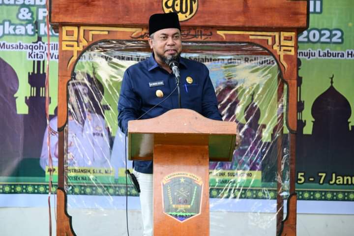 Sekda H Suib Hadiri Penutupan MTQ Ke- VII dan Festival  Nasyid Ke-V Tingkat Kecamatan Na. IX- X