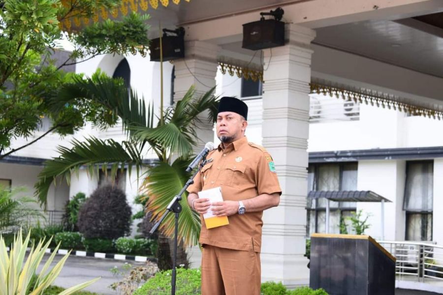 Sekda H.M Suib  Apresiasi Diskominfo Labura 