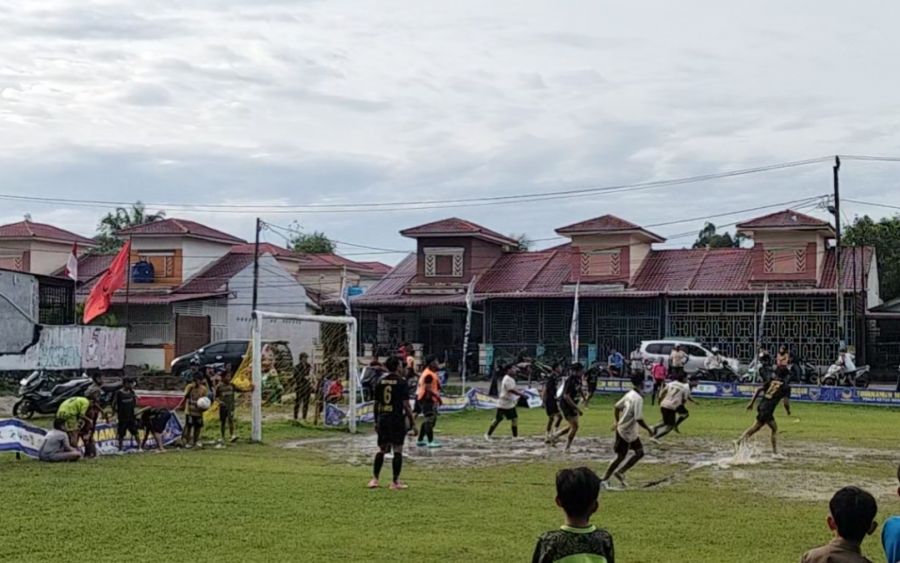 Tim Repalis Lolos ke 16 Besar Mini Soccer Ketua Nasdem Sumut Usai Kalahkan Sampuran FC 4-1