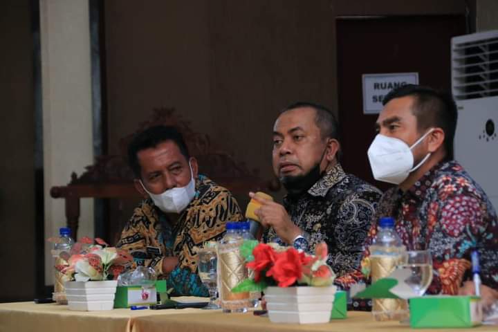 Wabup dan Sekda Labura Sosialisasi Kebijakan PTMT