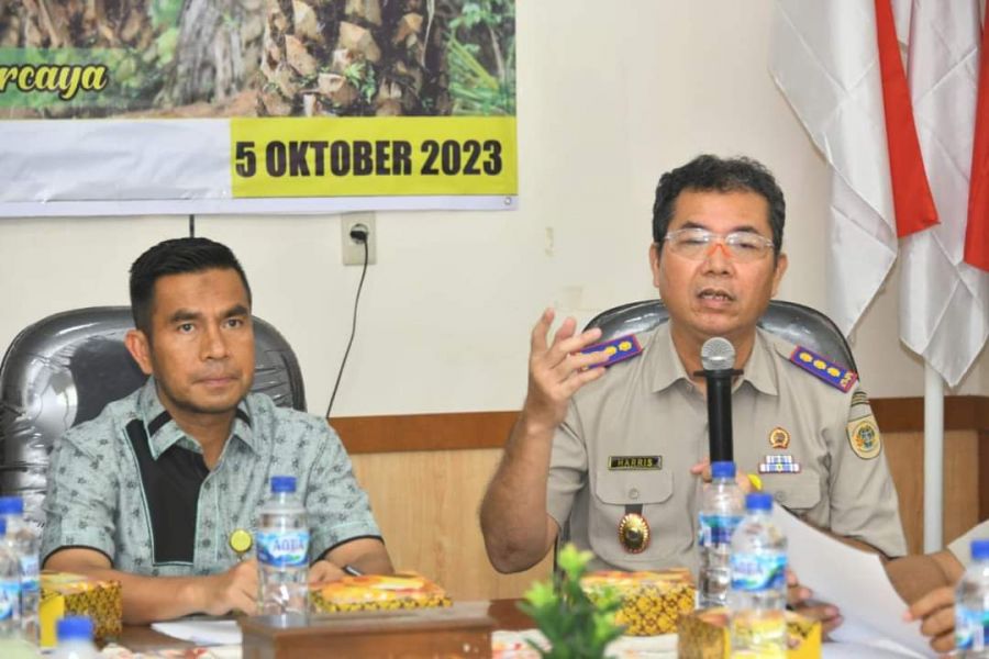 Wabup Labura Hadiri Rapat Sidang Panitia Pertimbangan Landreform di Kantor BPN Labuhanbatu 